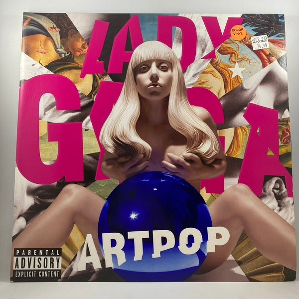 Lady Gaga – Artpop LP USED Vinyl VG+/VG+ Color Vinyl