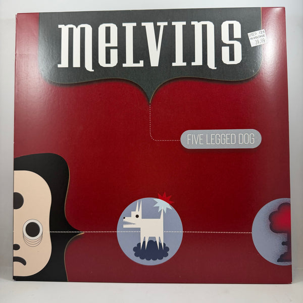 Melvins – Five Legged Dog LP USED Vinyl NM/VG+ Color Vinyl