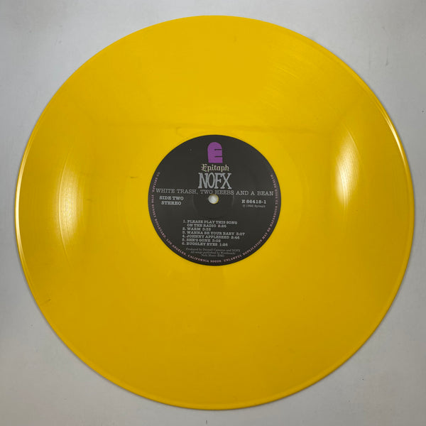 NOFX – White Trash, Two Heebs And A Bean LP USED Vinyl NM/VG+ Color Vinyl