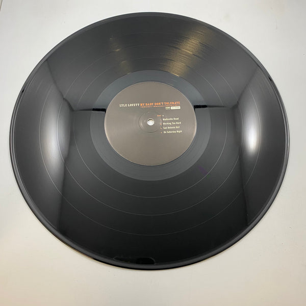 Lyle Lovett – My Baby Don't Tolerate LP USED Vinyl VG+/VG+