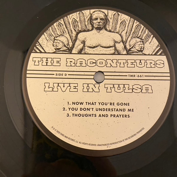 Raconteurs – Live In Tulsa 3LP USED NM/NM Color Vinyl w/ 7" Flexi