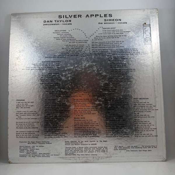 Silver Apples – Silver Apples LP USED Vinyl VG+/VG