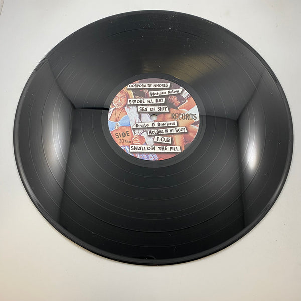 Dayglo Abortions – Corporate Whores LP USED Vinyl VG+/VG+