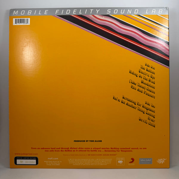Judas Priest – Screaming For Vengeance LP USED Vinyl VG++/VG+ Audiophile