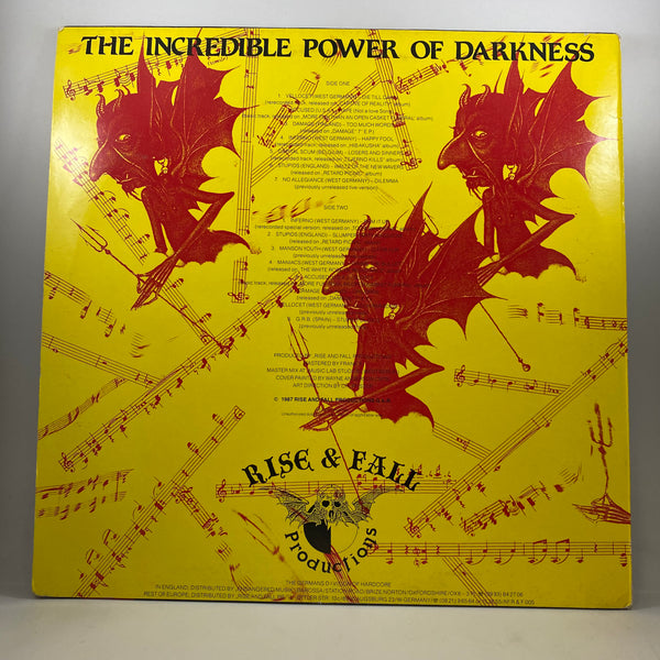 Various – The Incredible Power Of Darkness LP USED Vinyl VG+/VG