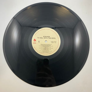 Stryper – To Hell With The Devil LP USED Vinyl NM/VG+