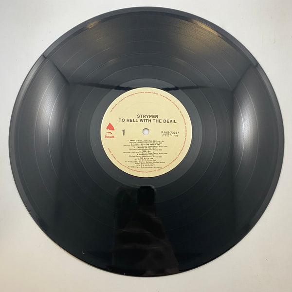 Stryper – To Hell With The Devil LP USED Vinyl NM/VG+