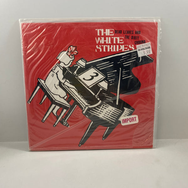 The White Stripes – Dead Leaves And The Dirty Ground 7" USED Vinyl VG+/VG+
