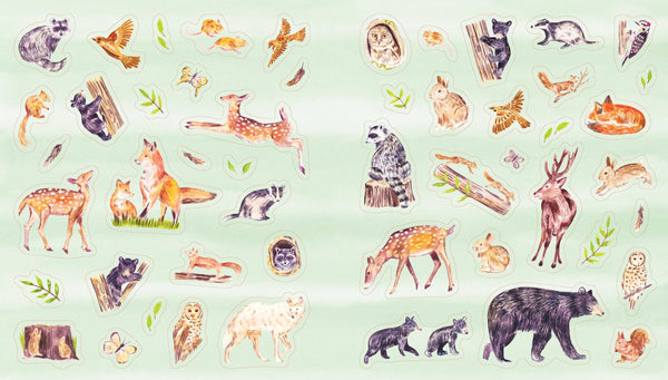A Nature Lover’s Sticker Book: Hardcover