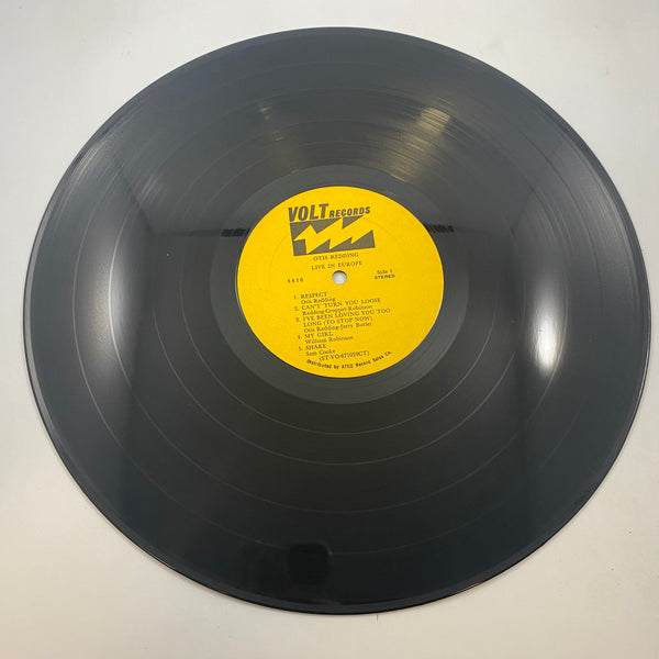 Otis Redding – Otis Redding Live In Europe LP USED Vinyl VG+/VG+