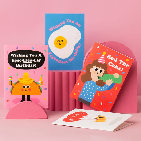 Balloons Birthday Card