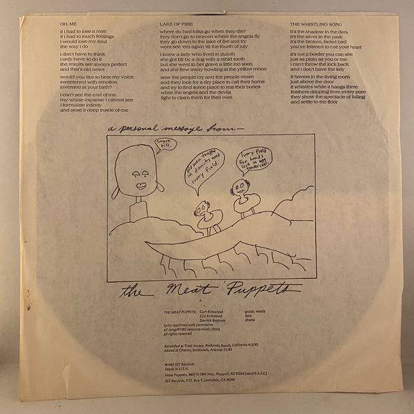 Meat Puppets – Meat Puppets II LP USED VG++/VG+ 1989 Pressing