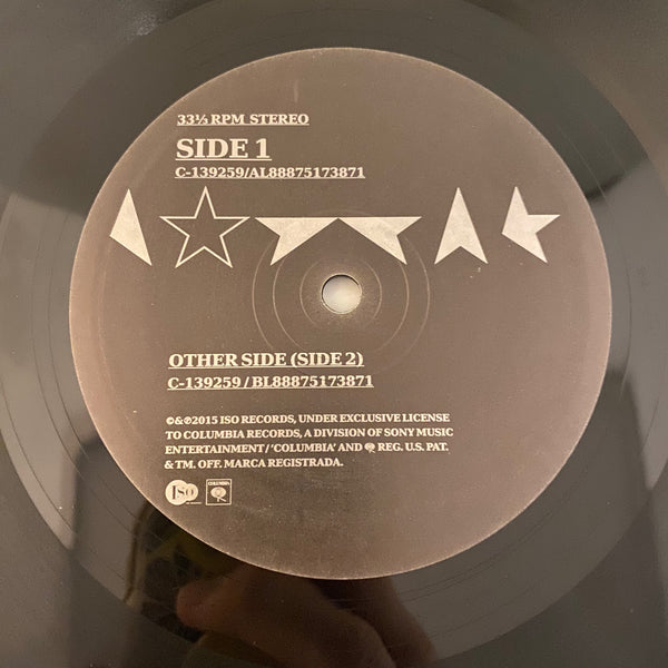 David Bowie – ☆ (Blackstar) LP USED NM/VG++ 2016 180 Gram David Bowie – ☆ (Blackstar) LP USED NM/VG++ 2016 180 Gram