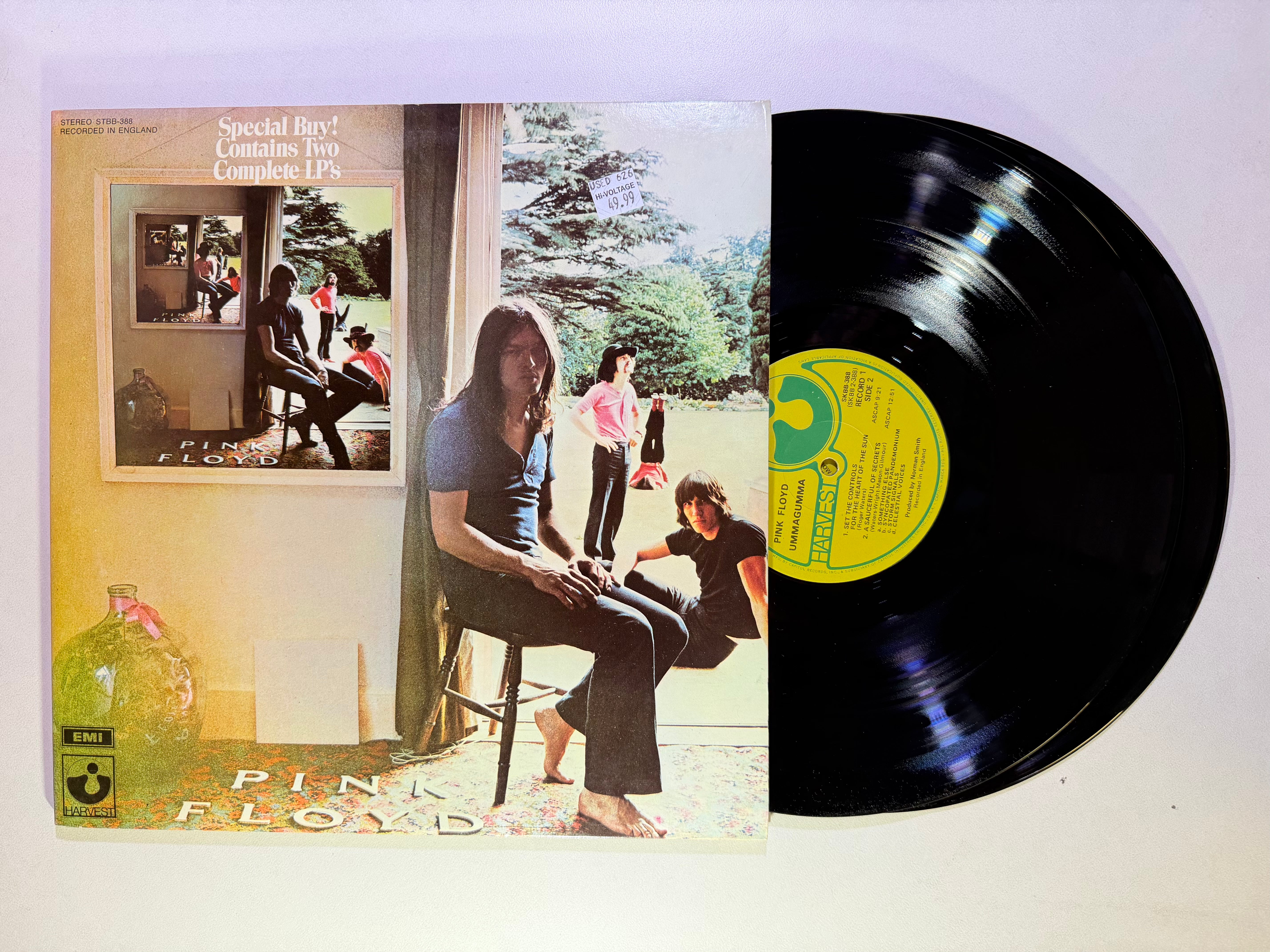 Pink Floyd – Ummagumma LP USED Vinyl VG+/VG+ – Hi-Voltage Records