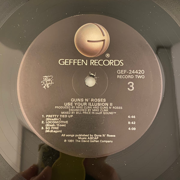 Guns N' Roses – Use Your Illusion II 2LP USED VG++/VG++ 1991 US Pressing