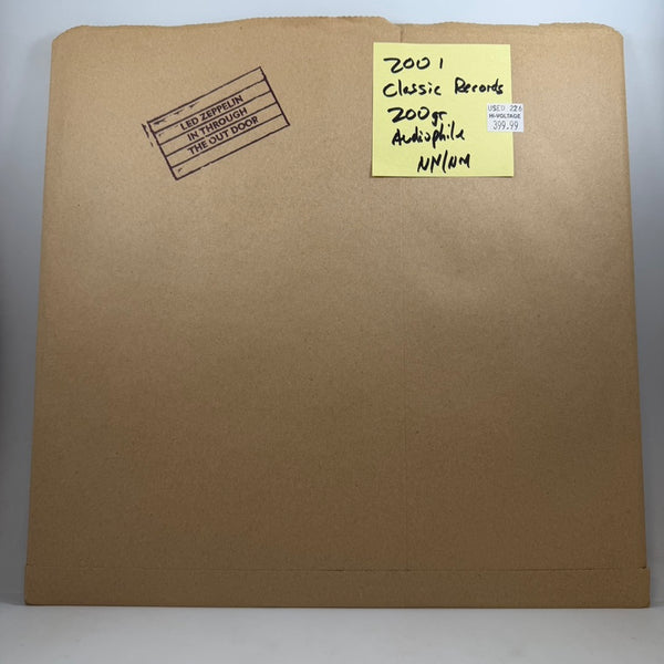 Led Zeppelin – In Through The Out Door LP USED Vinyl NM/NM Audiophile