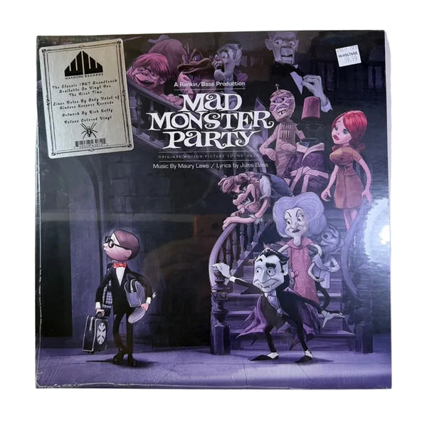 Maury Laws / Jules Bass – Mad Monster Party (Original Motion Picture Soundtrack) LP NOS Vinyl Mint Still Sealed