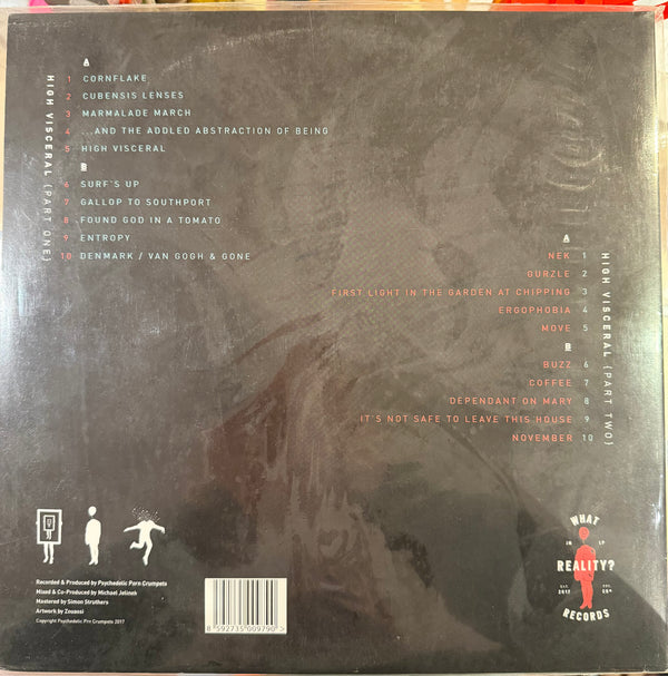 Psychedelic Porn Crumpets – High Visceral {Part One} & {Part Two} LP USED Vinyl NM/VG++ Color Vinyl