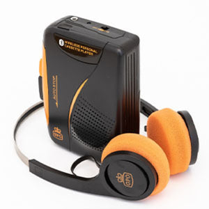 GPO W/938B/BT Bluetooth Portable Personal Cassette Player / Recorder W/Headphones
