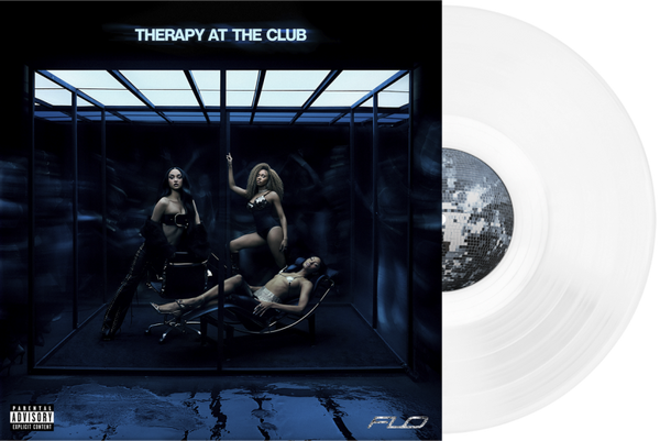 FLO - THERAPY AT THE CLUB LP NEW Transparent Clear Indie Exclusive