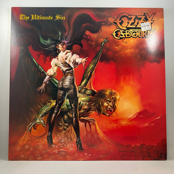 Ozzy Osbourne – The Ultimate Sin LP USED Vinyl VG+/VG+