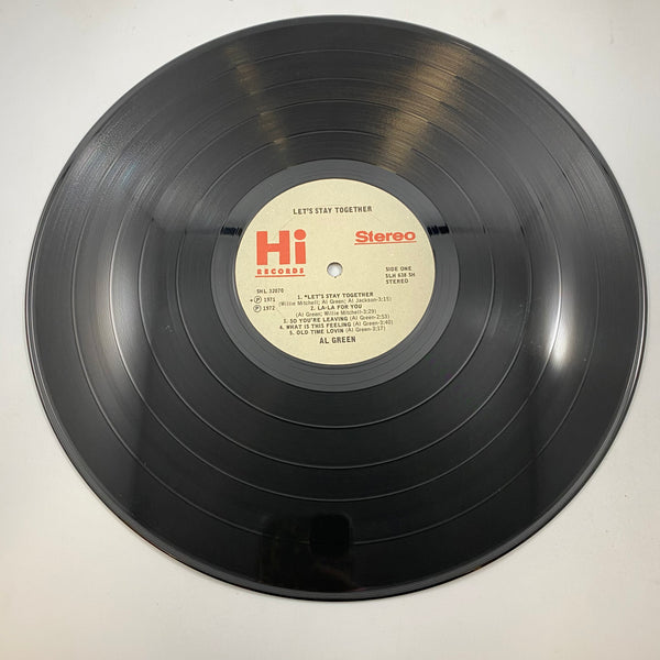 Al Green – Let's Stay Together LP USED Vinyl VG/VG