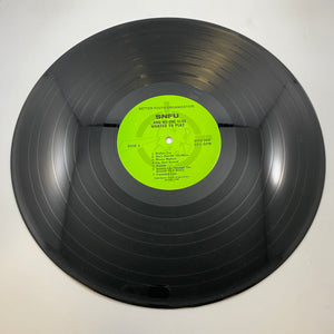 S.N.F.U – ... And No One Else Wanted To Play LP USED Vinyl NM/VG+