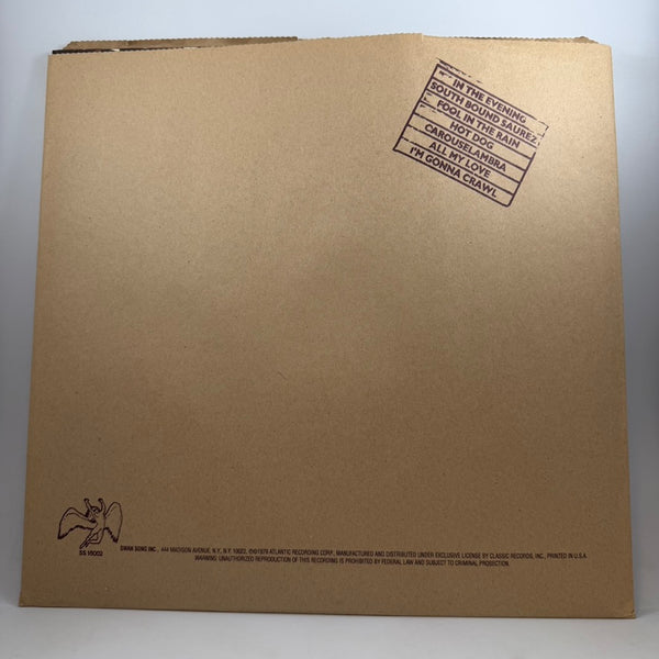 Led Zeppelin – In Through The Out Door LP USED Vinyl NM/NM Audiophile