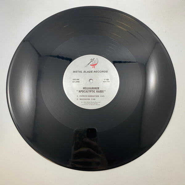 Hellhammer – Apocalyptic Raids LP USED Vinyl VG/G
