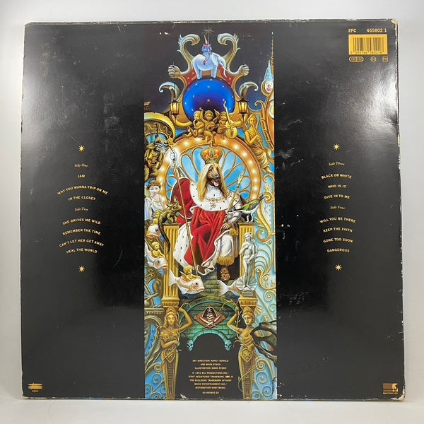 Michael Jackson – Dangerous LP USED Vinyl VG+/VG