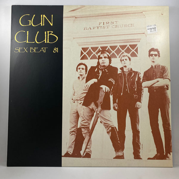 The Gun Club – Sex Beat 81 LP USED Vinyl NM/VG+ Color Vinyl