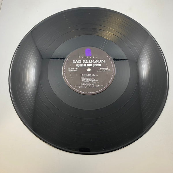 Bad Religion – Against The Grain LP USED Vinyl VG+/VG+ Original Pressing