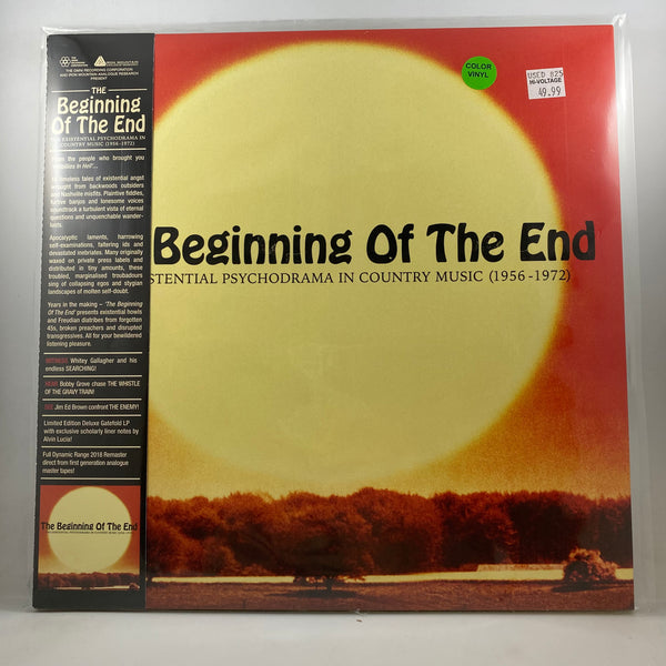 Various – The Beginning Of The End: The Existential Psychodrama In Country Music (1956-1974) LP USED Vinyl NM/NM Color Vinyl