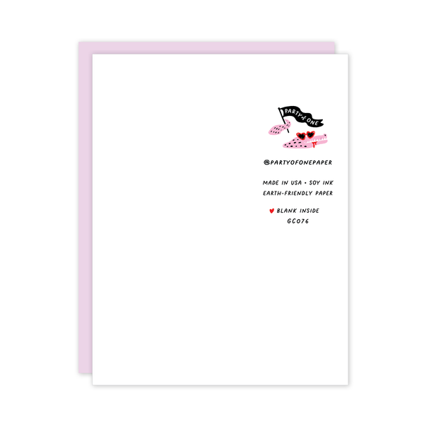 Possum Home Trash Love Friendship Card