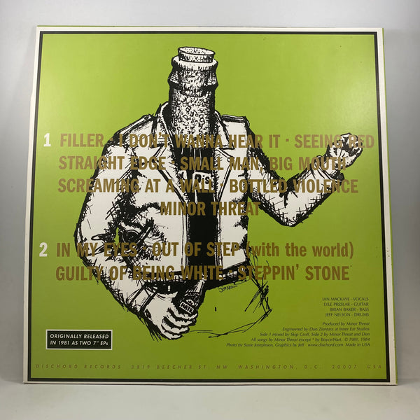 Minor Threat – Minor Threat LP USED Vinyl VG+/VG+