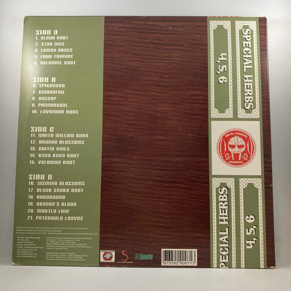 Metal Fingers – Special Herbs 4, 5, 6 LP USED Vinyl VG+/VG+