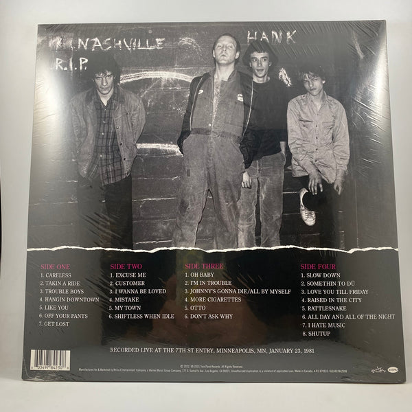 The Replacements – Unsuitable For Airplay - The Lost KFAI Concert LP USED Vinyl Mint / Still Sealed