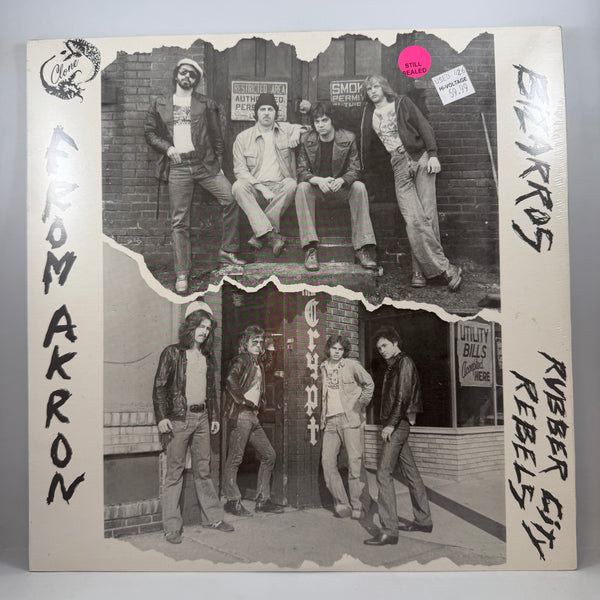 Bizarros / Rubber City Rebels – From Akron LP NOS Vinyl Mint Still Sealed