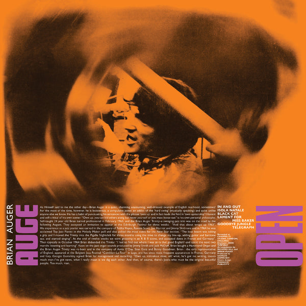 Julia Driscoll/Brian Auger & The Trinity - Open LP NEW