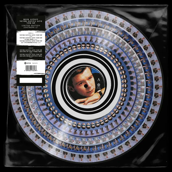 Rick Astley - Never Gonna Give You Up LP NEW ZOETROPE