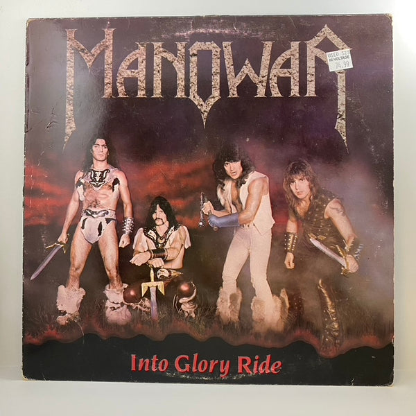 Manowar – Into Glory Ride LP USED Vinyl VG+/VG