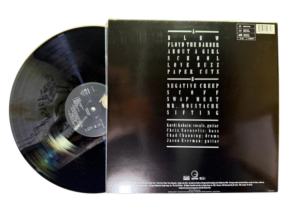 Nirvana – Bleach LP USED Vinyl VG++/VG 92' Europe Pressing