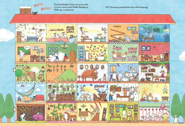 Welcome to the Rabbit Residence: A Seek-and-Find Story by Haluka Nohana