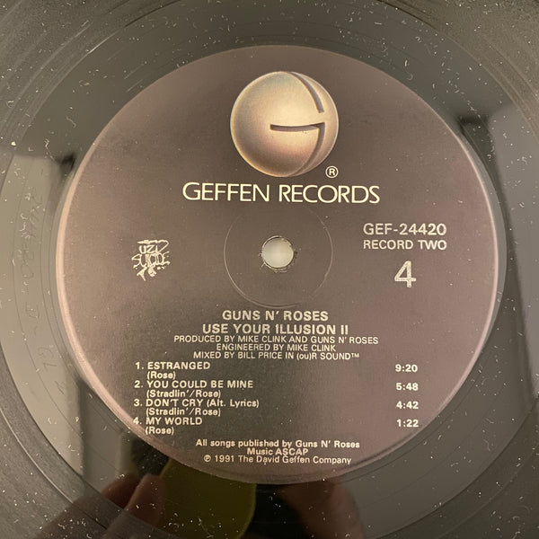 Guns N' Roses – Use Your Illusion II 2LP USED VG++/VG++ 1991 US Pressing