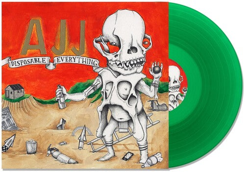 AJJ - Disposable Everything LP NEW Green Vinyl