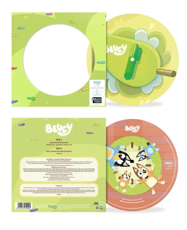 Bluey - Rug Island / Bluey Theme Tune 7" NEW RSD BF 2024