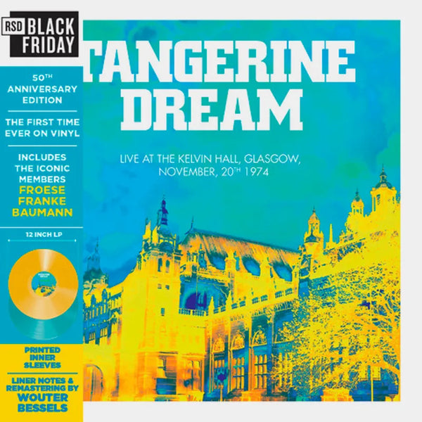 Tangerine Dream - Live at the Kelvin Hall, Glasgow 1974: 50th Anniversary Edition 2LP NEW RSD BF 2024