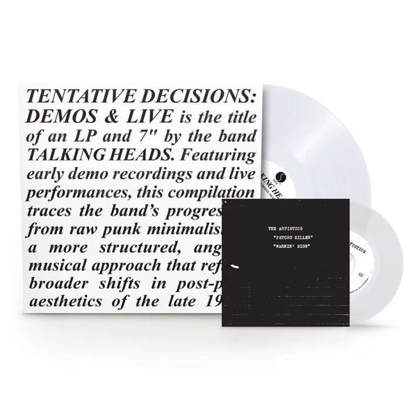 Talking Heads - Tentative Decisions: 1974-1976 LP NEW RSD BF 2025