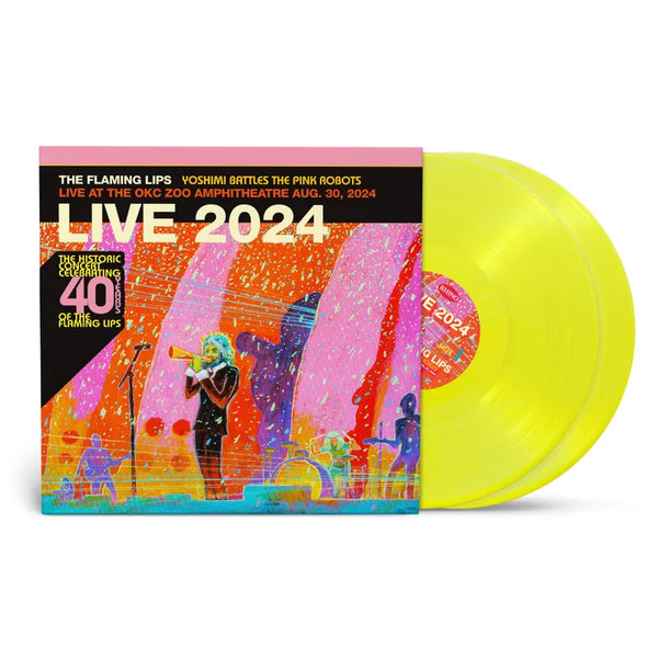 Flaming Lips - Yoshimi Battles The Pink Robots  Live at the Zoo Amphitheatre 2LP NEW RSD BF 2025