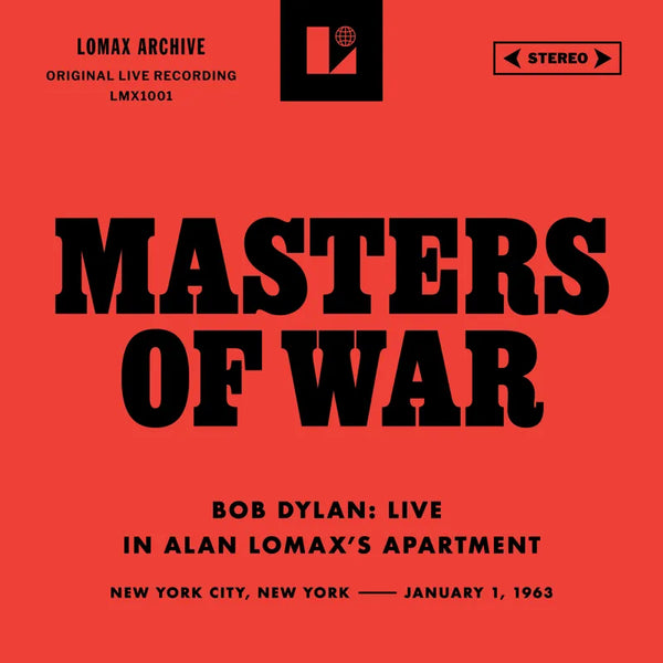 Bob Dylan - Masters of War 7" NEW RSD BF 2025
